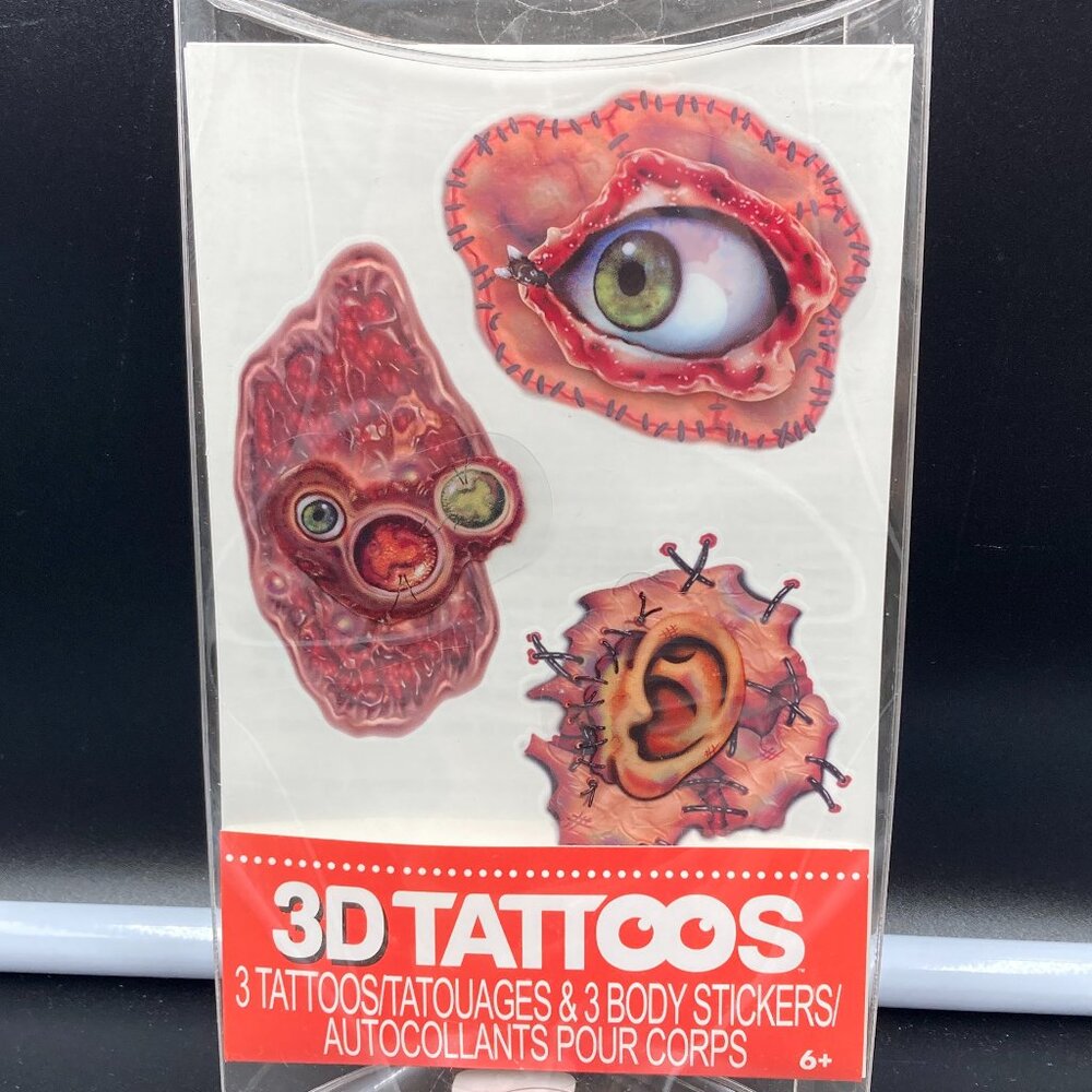 Savvi 3D 3 Piece Tattoos